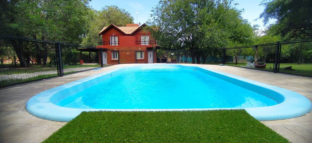 pile y cabaña